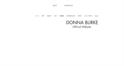 Desktop Screenshot of donnaburke.com